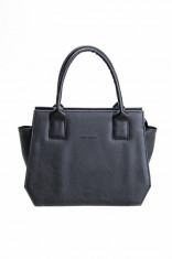 Poseta shopper neagra Victoria foto