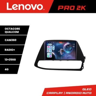 Navigatie Hyundai I30 2018-2021 Lenovo 8 core QLED 2K 12+256 360 Android Waze USB Navigatie Internet Youtube Radio CarStore Technology foto
