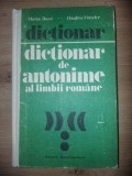 Dictionar de antonime al limbii romane- Marin Buca, Onufrie Vinteler