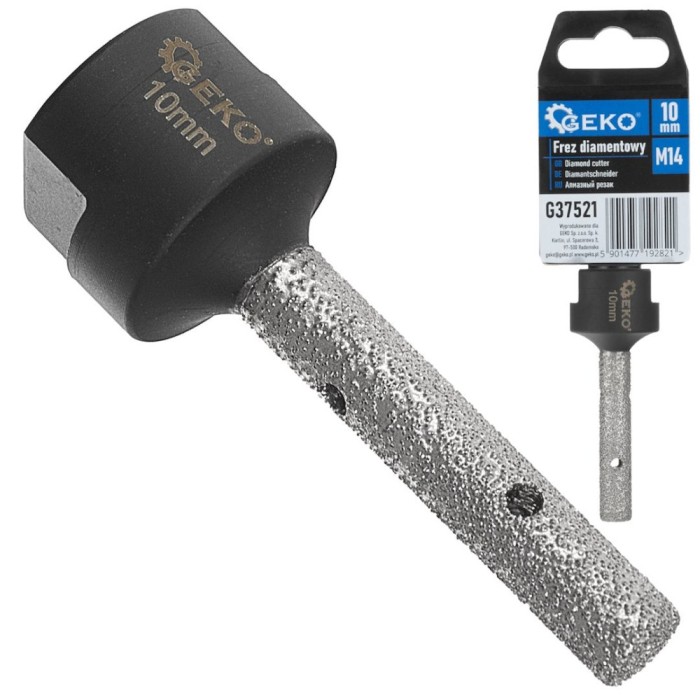 Freza diamantata, prindere M14, 10 mm, Geko G37521