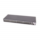 Switch 3com baseline 2250 Plus, 48 x RJ45 10/100/1000, 2 x SFP 10/100/1000, rackabil, 1U