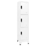Cumpara ieftin Fiset, alb, 38x45x180 cm, otel