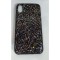 Husa de protectie pentru apple iphone x/xs sparkling glitter tpu negru