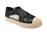Pantofi sport EPICA negri, 302, din material textil