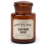 Paddywax Apothecary Saffron Rose lum&acirc;nare parfumată 226 g