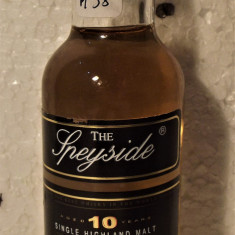 RARE WHISKEY miniaturi SPEYSIDE SINGLE HIGHLAND MALT 10YO CL 5 GR 40