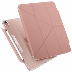 Husa Tableta TPU UNIQ CAMDEN NEW pentru Apple iPad Air (2020), Antimicrobial, PEONY, Roz