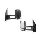 Oglinda exterioara Mercedes Sprinter 209-524 (W906) 07.2006-2017, VW Crafter (2E) 12.2005-04.2017, Dreapta, Crom, electrica, Cu incalzire la amundoua