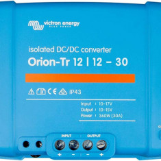 Convertor DC/DC Victron Energy Orion-Tr 12/12-30A (360W); 10-17V / 12V 30A; 360W