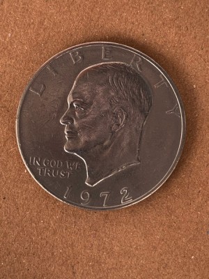 Moneda 1 Dollar 1972 - Eisenhower Dollar foto