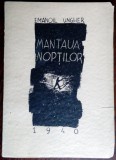 EMANOIL UNGHER: MANTAUA NOPTILOR,1940 (17 POEME/COPERTA+17 DESENE DE S. PERAHIM)