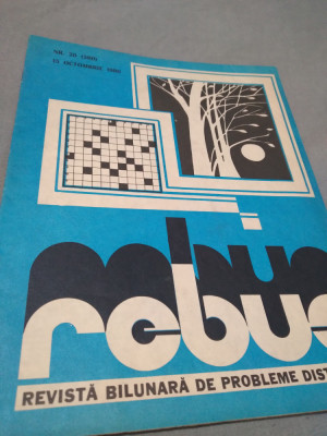 REVISTA REBUS NR.16 /15 AUGUST 1980 foto