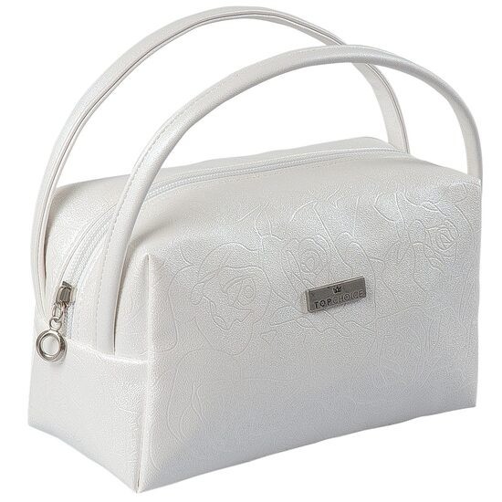 Gentuta cosmetica pentru femei Roses, Top Choice 97737, alb