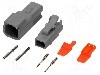 Conector auto, ATM, 2 pini, AMPHENOL - ATM2PS-CKIT