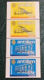 Antilele Olandeze 1983 - cladiri, neuzata - valori cu laterale nedantelate