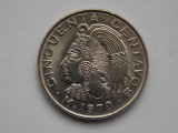 50 CENTAVOS 1970 MEXIC-UNC