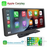 Sistem Multimedia Techstar&reg; Apple Carplay/Android 9006D, Ecran Tactil, 9.3 Inch 1024x600 HD IPS, Bluetooth, Mirror Link, Card TF, Negru