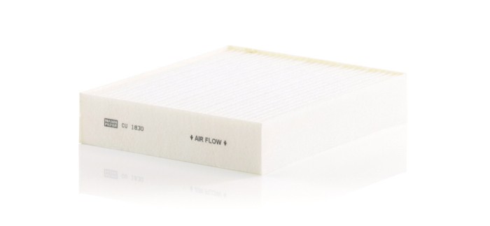 MANN-FILTER CU 1830 Filtru, aer habitaclu