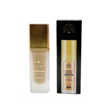 Fond de ten Global Fashion, Glowy Liquid Foundation 4&icirc;n1: Primer + Corector + Iluminator + BB cream, SPF 15, K038,Deep Cocoa
