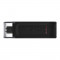 Flash drive Kingston DT70, 64 GB, USB 3.2, tip C