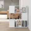 VidaXL Bibliotecă/Separator cameră, alb, 80x24x94 cm, PAL 809125