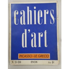 CAHIERS D&#039; ART, NR 3 - 10, 1938