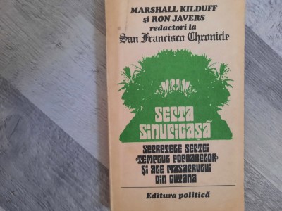 Secta sinucigasa de Marshall Kilduff ,Ron Javers foto