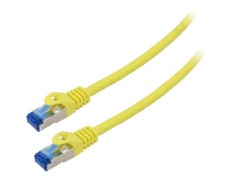 Cabluri Patch S/FTP 6a CCA LSZH galben 2m 26AWG