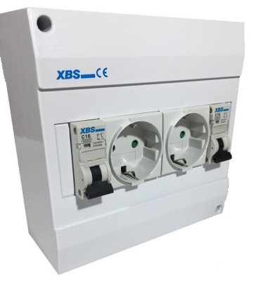 Prize aplicate schuko, cu protectie copii si doua sigurante 1 pol 16A IP20 foto
