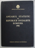 ANUARUL STATISTIC AL REPUBLICII SOCIALISTE ROMANIA , 1981