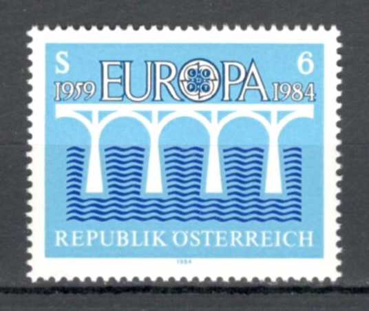 Austria.1984 EUROPA-25 ani CEPT SE.596