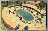 AD 343 C. P. VECHE-THE CABANA SUN CLUB AND SWIMMING POOL..-CUBA 1948-MARIA ZABRI, Circulata, Franta, Printata