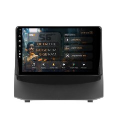 Navigatie Ford Fiesta (2009-2012) 6GB RAM Android 13 Octacore Slot Sim 4G DSP GPS Wi-FI Carplay Android Auto USB Bluetooth Waze Touchscreen 9 Inch - -