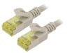 Cablul Patch U/FTP Cat6a Ecranat 0.5m Gri, Digitus