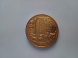 Societatea Numismatica Romana 1903-1978 .75 de activitate .Medalie bronz .