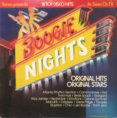 Boogie Nights 1978, Ronco, disc vinil compilatie Disco foto