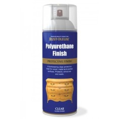Spray Lac Poliuretanic Transparent Lucios Rust Oleum 400ml