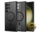 Husa MagSafe pentru Samsung Galaxy S23 Ultra S918 Tech-Protect Magmat Neagra