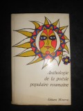 Anthologie de la poesie populaire roumaine (autograf si dedicatie Annie Bentoiu)