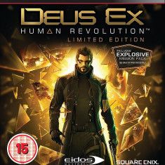 Joc PS3 Deus EX Human Relolution Limited Edition aproape nou de colectie