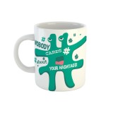 Cana alba personalizata Nobody cares about your hashtag, INOVATIX&reg;. 330 ml, Oem