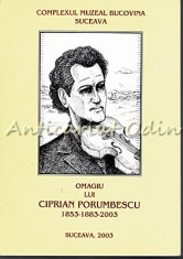 Omagiu Lui Ciprian Porumbescu 1853-1883-2003 foto