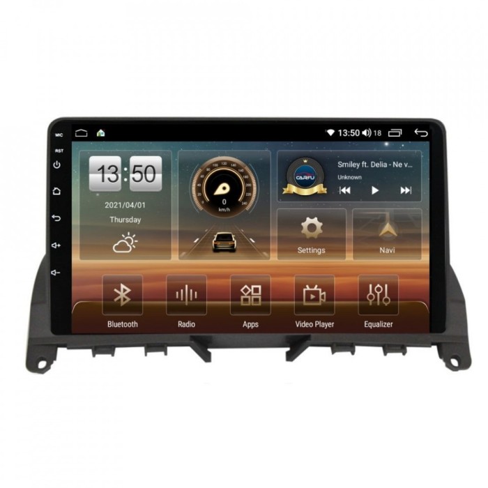 Navigatie dedicata cu Android Mercedes C-Class W204 2007 - 2011, 8GB RAM, Radio