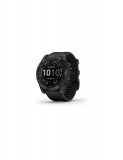 Ceas Garmin Fenix 7X Sapphire Solar Titan DLC Black, 51mm