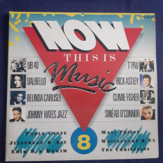 various - Now This Is Music 8 _ dublu vinyl, 2 x LP _ EMI, Olanda, 1988 foto