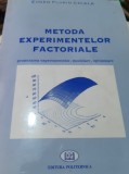 METODA EXPERIMENTELOR FACTORIALE EUGEN FLORIN CICALA