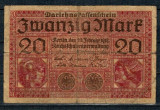 Germania 1918 - 20 Mark, uzata