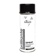 Spray Vopsea Brilliante, Negru Trafic Lucios, 400ml foto