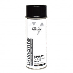 Spray Vopsea Brilliante, Negru Trafic Lucios, 400ml