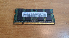 Ram Laptop Samsung 1GB DDR2-5300 M470T2953EZ3-CE6 foto